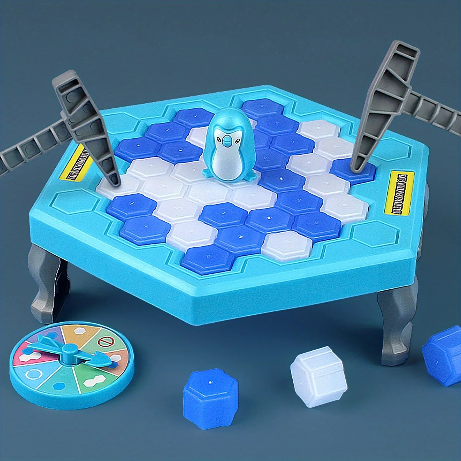 Exciting Penguin Breaking Ice Table Game - Perfect Parent-Child Interactive Puzzle for Family Fun and Birthday Celebrations!